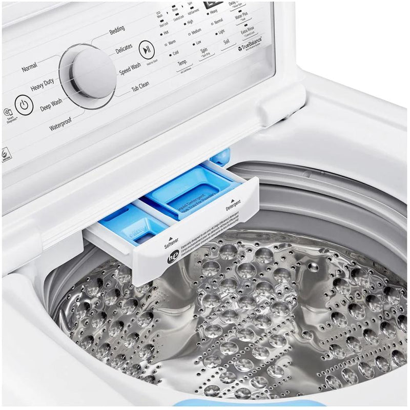 WT7150CM by LG - 5.0 cu. ft. Top Load Energy Star Washer with Impeller,  TurboDrum™, SlamProof® Glass Lid, & Water Plus