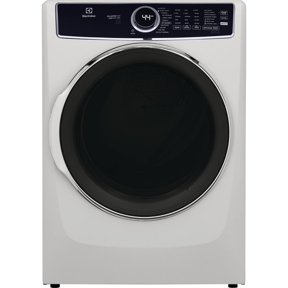 8.0 Electric Dryer with 11 Dry Programs ELFE763CAW IMAGE 1