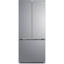 Marathon 30-inch, 18 cu. ft. French 3-Door Refrigerator MFF180SSFD IMAGE 1