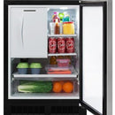 24-inch, 4.9 cu.ft. Built-in Compact Refrigerator with Freezer Compartment MLRF224-SS01A IMAGE 3