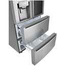 LG 33-inch, 18.4 cu.ft. Counter-Depth French 4-Door Refrigerator with SpacePlus™ Ice System LRMVC1803S IMAGE 11