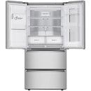 LG 33-inch, 18.4 cu.ft. Counter-Depth French 4-Door Refrigerator with SpacePlus™ Ice System LRMVC1803S IMAGE 5