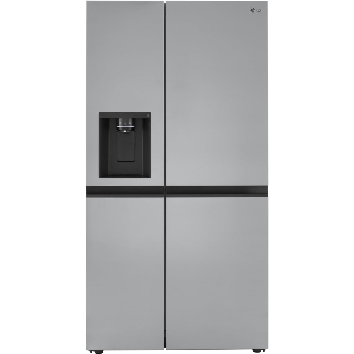 LG 36-inch, 27.2 cu.ft. Freestanding French 4-Door Refrigerator with External Water and Ice Dispensing System LRSXS2706V IMAGE 1