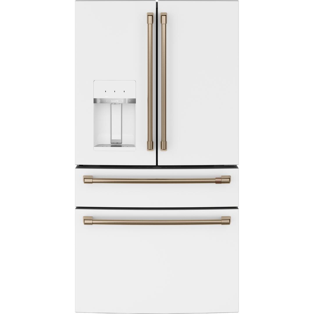 36-inch, 22.3 cu.ft. Counter-Depth French 4-Door Refrigerator with Wi-Fi CXE22DP4PW2 IMAGE 1