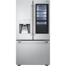 36-inch, 23.5 cu.ft. Freestanding French 3-Door Refrigerator with Wi-Fi Connect SRFVC2416S IMAGE 3