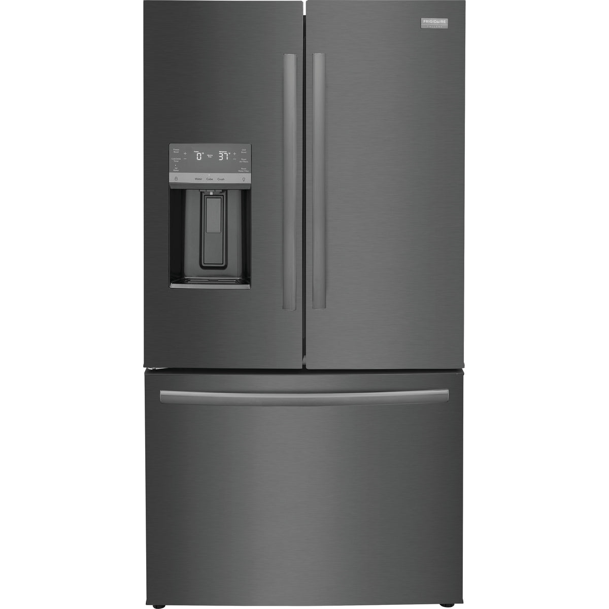 36-inch, 22.6 cu. ft. French 3-Door Refrigerator with Dispenser GRFC2353AD IMAGE 1