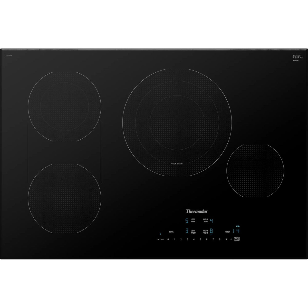 30-inch Built-in Electric Cooktop with CookSmart® CET305YB IMAGE 1