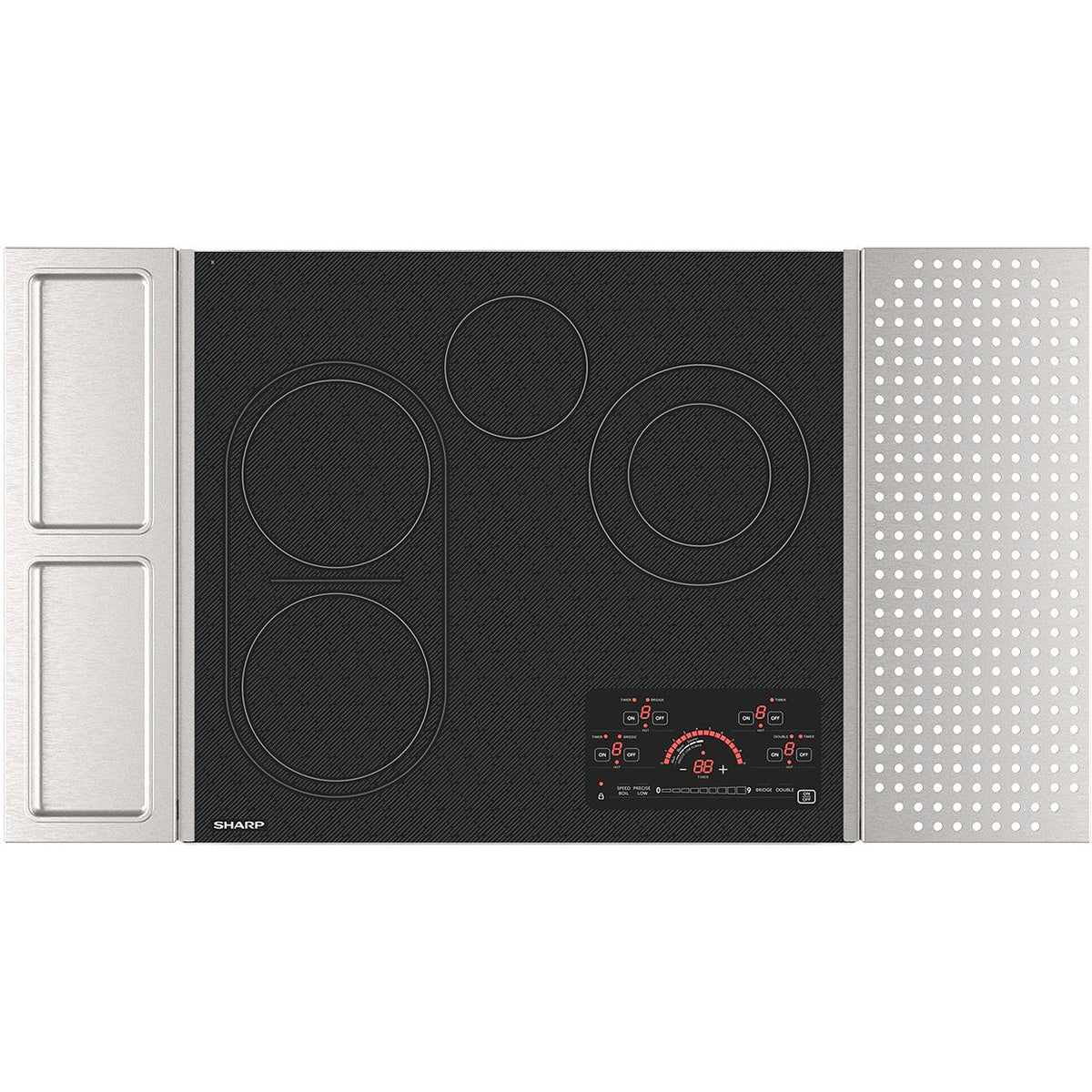 24-inch Built-in Electric Cooktop SCR2442FB IMAGE 1