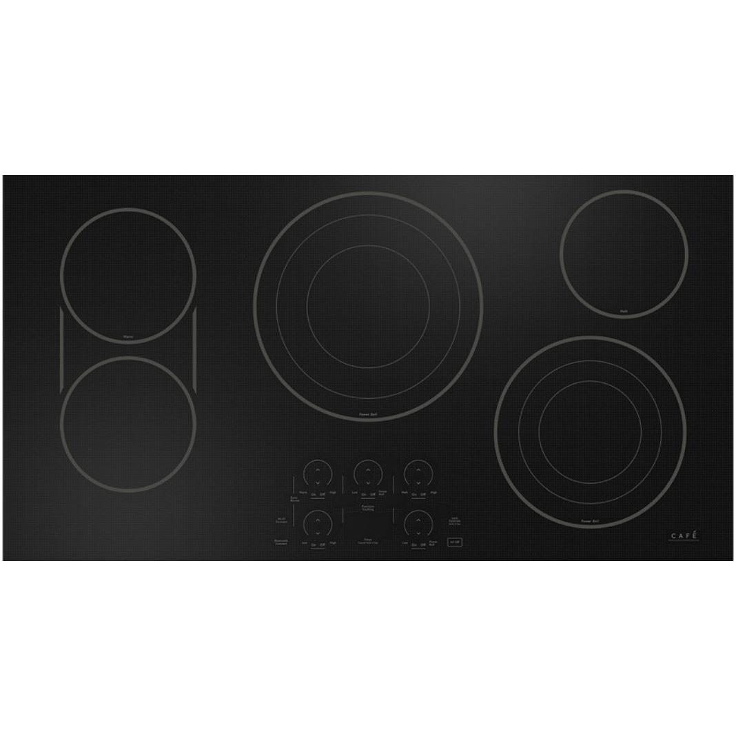 36-inch Built-in Electric Cooktop with Chef Connect CEP90361TBB IMAGE 1