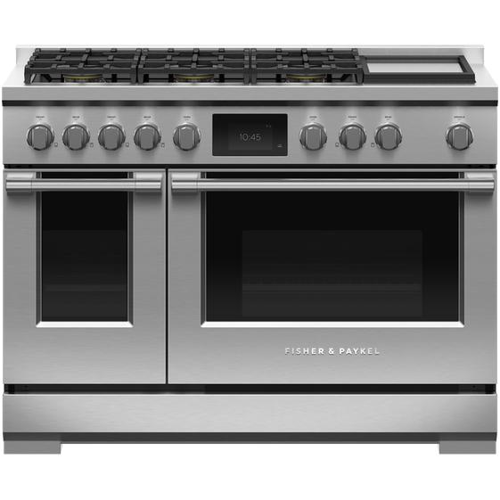 48-inch, Freestanding Dual Fuel Range with True convection Technology RDV3-486GD-N IMAGE 1