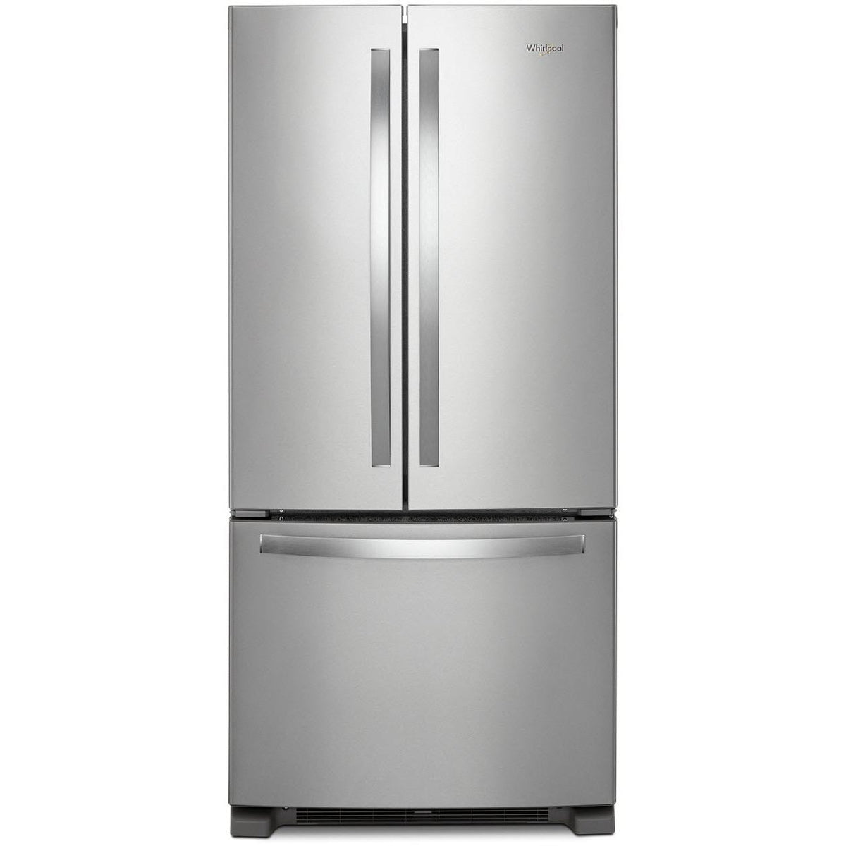 33-inch, 22.1 cu. ft. Freestanding French 3-Door Refrigerator with Factory Installed Ice Maker WRFF5333PZ IMAGE 1