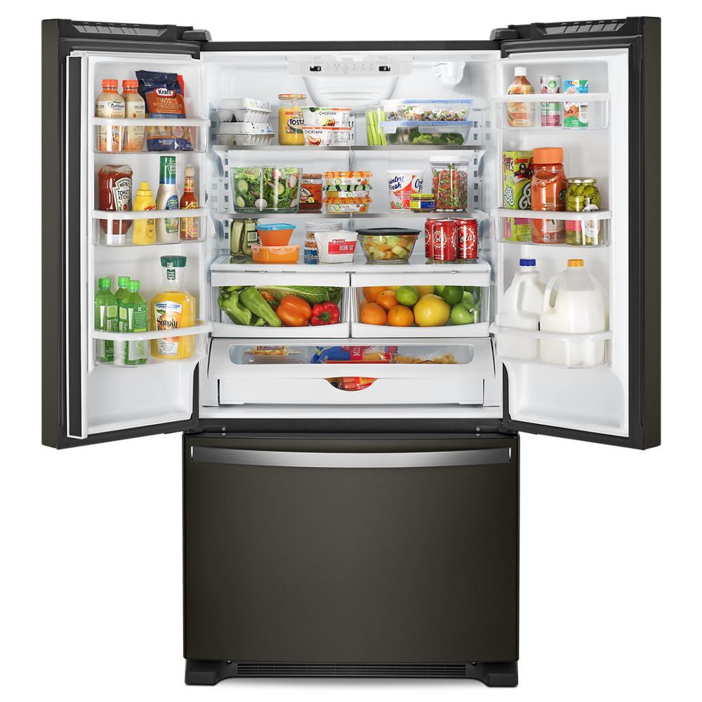 33-inch, 22.1 cu. ft. Freestanding French 3-Door Refrigerator with Factory Installed Ice Maker WRFF5333PV IMAGE 1