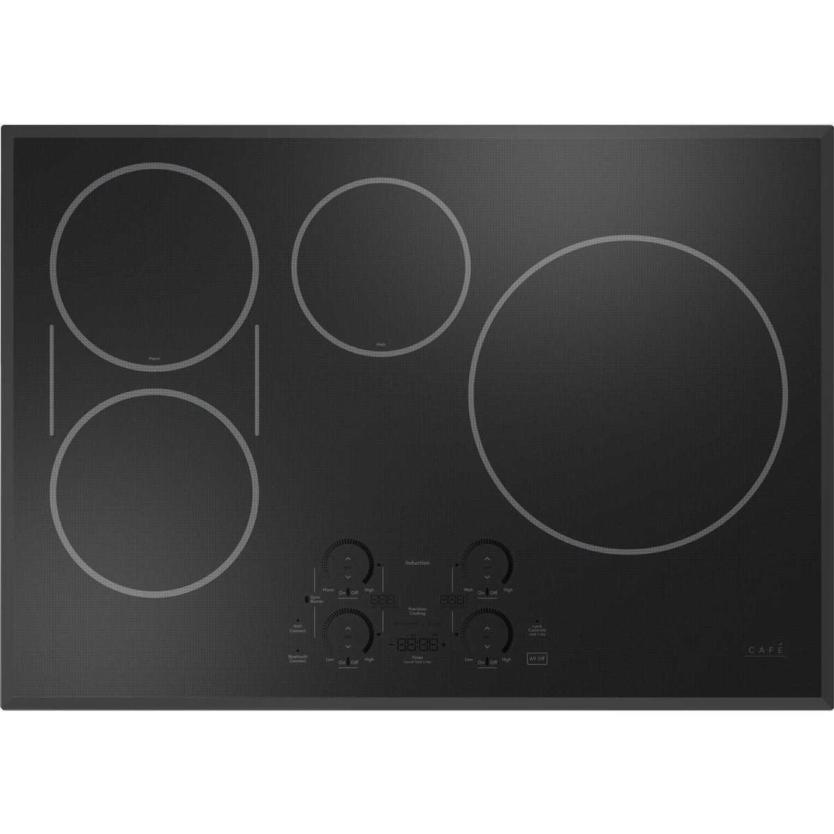 30-inch Built-in Induction Cooktop with Wi-Fi CHP90301TBB IMAGE 1
