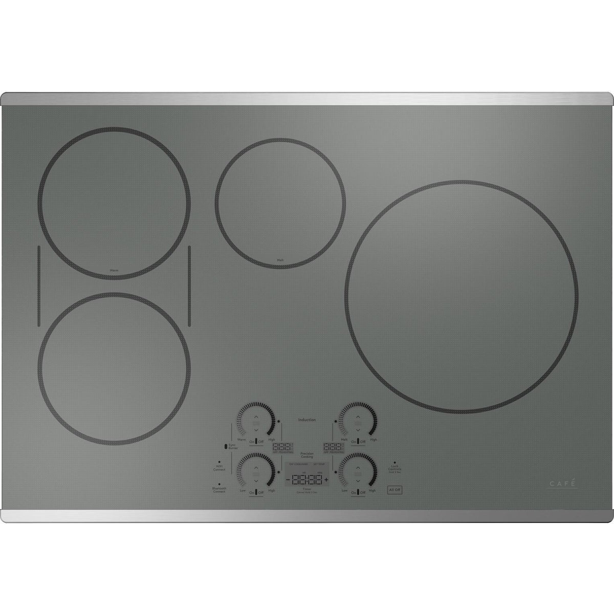 30-inch Built-in Induction Cooktop with Wi-Fi CHP90302TSS IMAGE 1