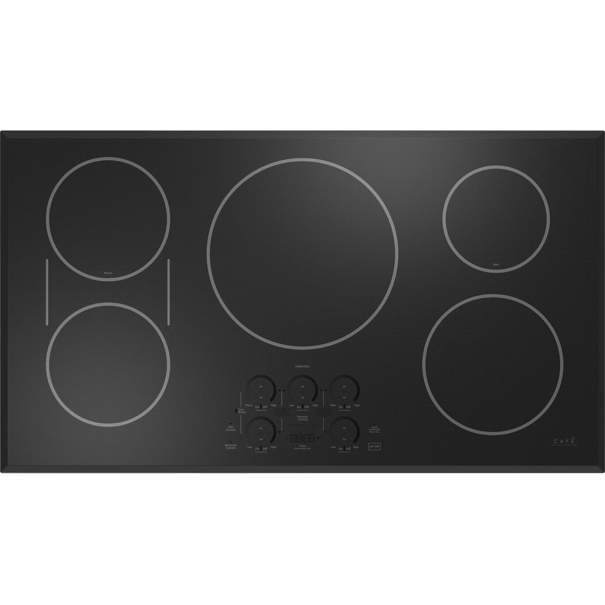 36-inch Built-in Induction Cooktop with Chef Connect CHP90361TBB IMAGE 1